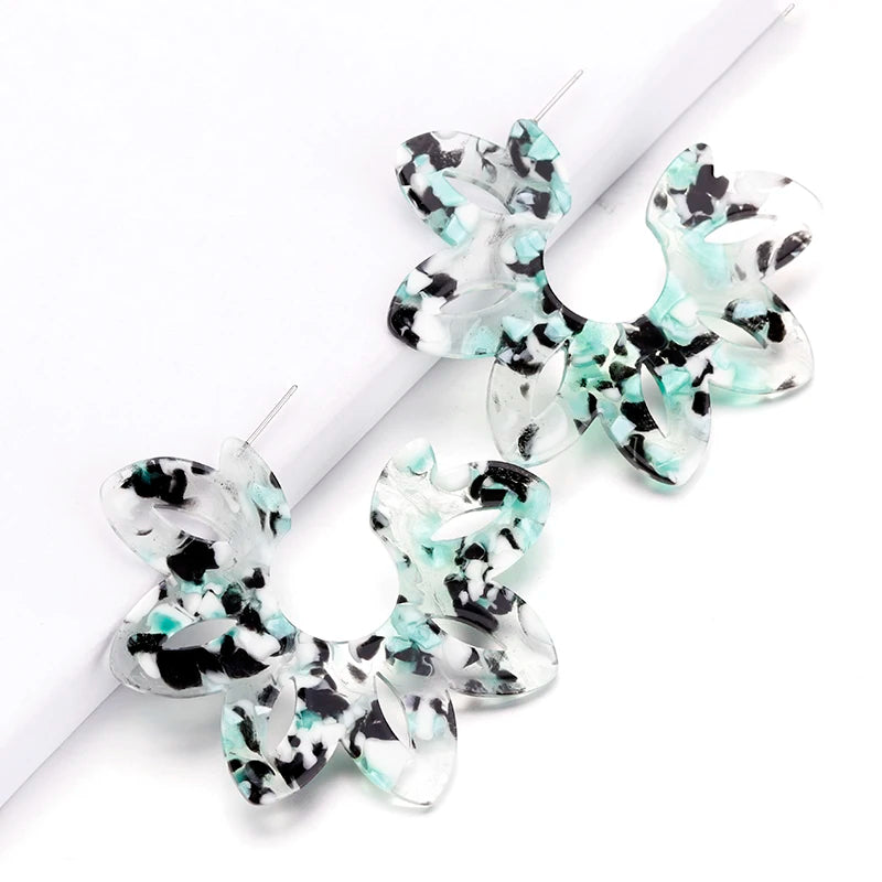 Botanic Blaze Earrings - 5 colors - Hello Baabs