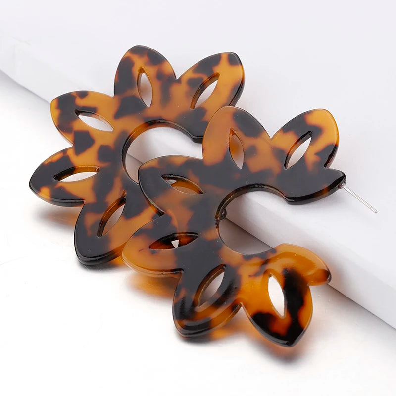 Botanic Blaze Earrings - 5 colors - Hello Baabs LLC 