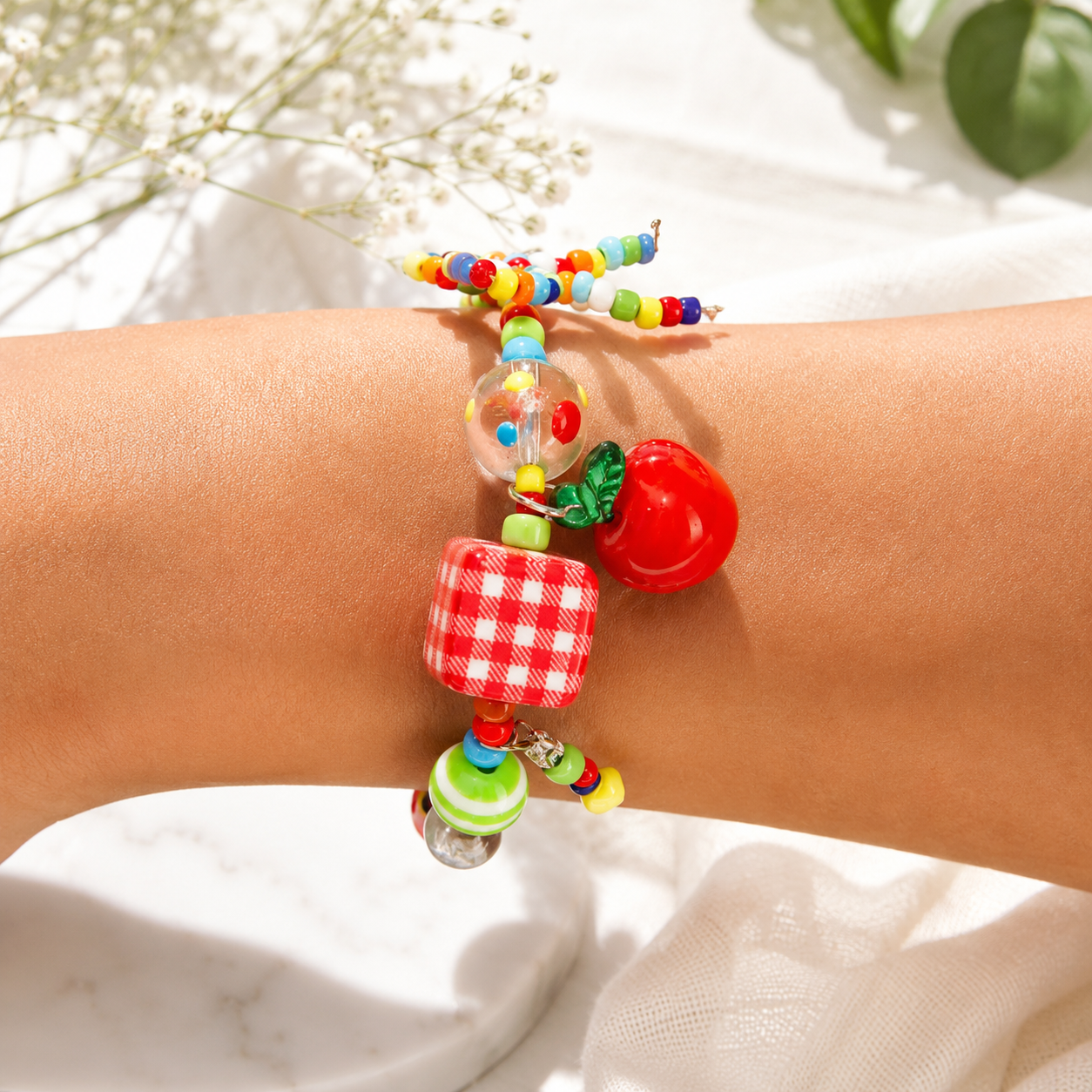 Bow & Berry Bracelet - Hello Baabs