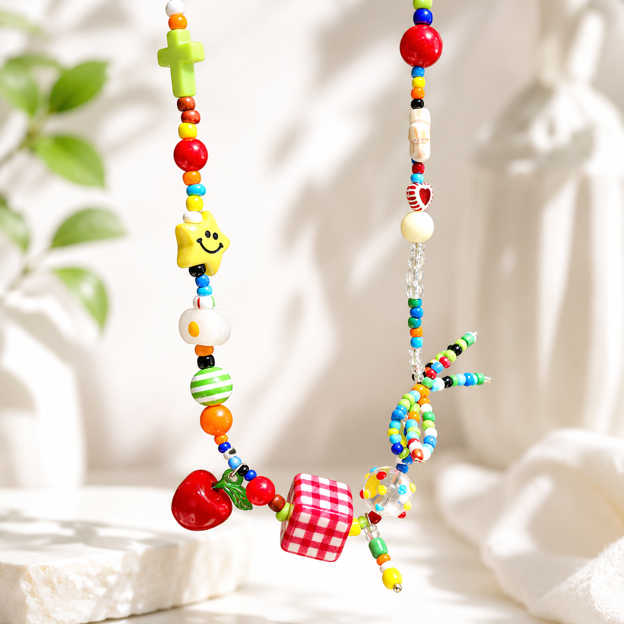 Bow & Berry Necklace - Hello Baabs