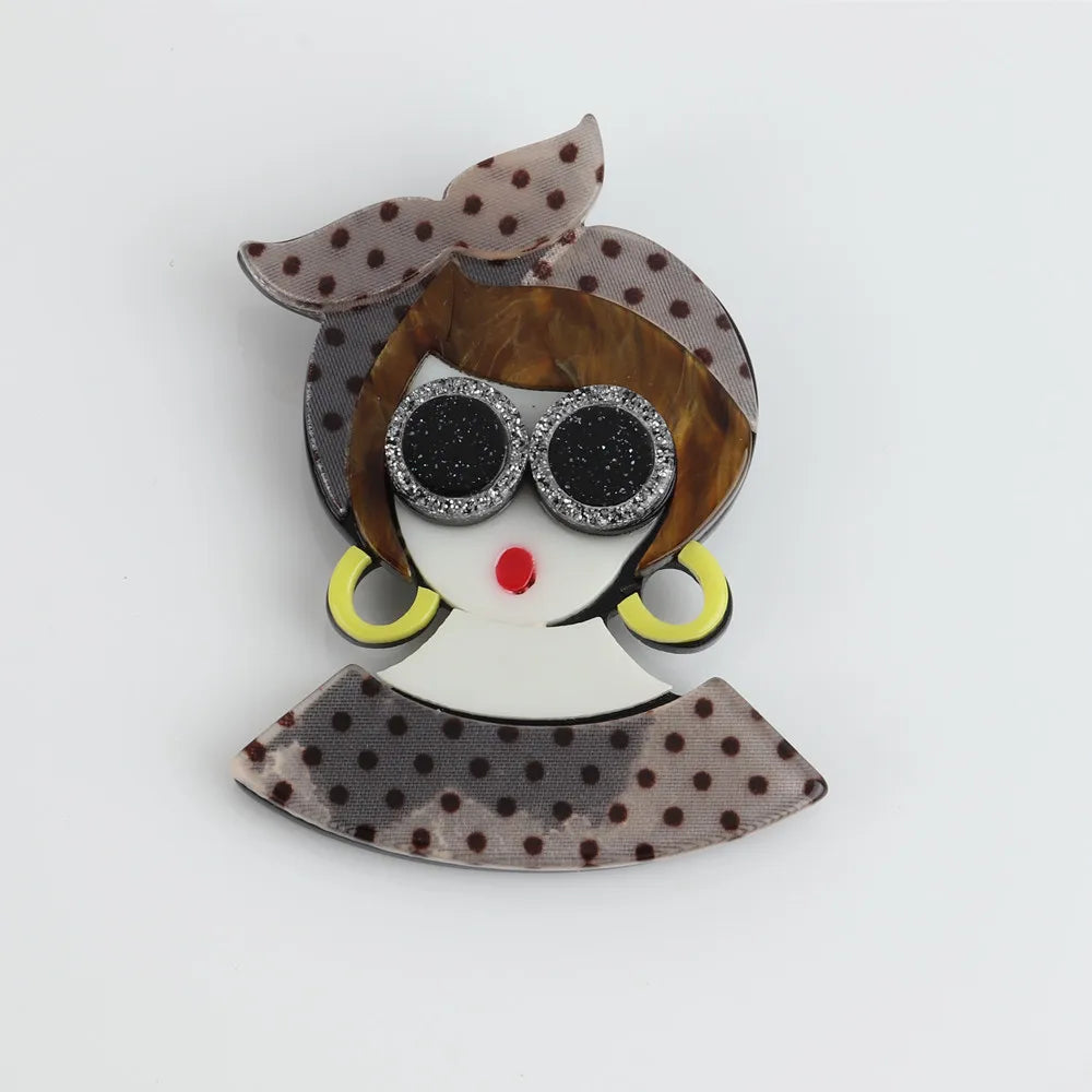 Bow & Brilliance Brooch - 5 colors - Hello Baabs LLC 