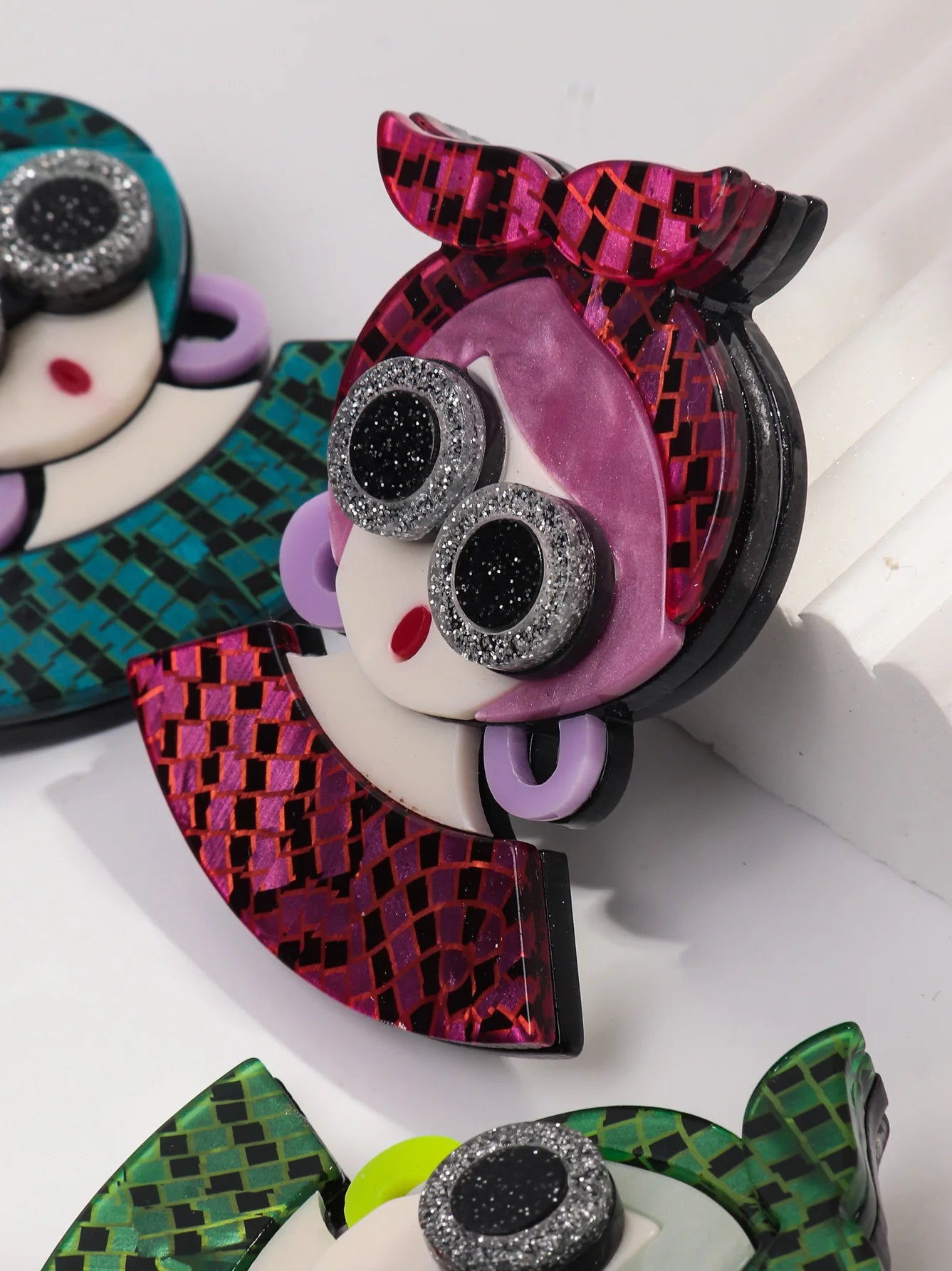 Bow & Brilliance Brooch - 5 colors - hello baabs 