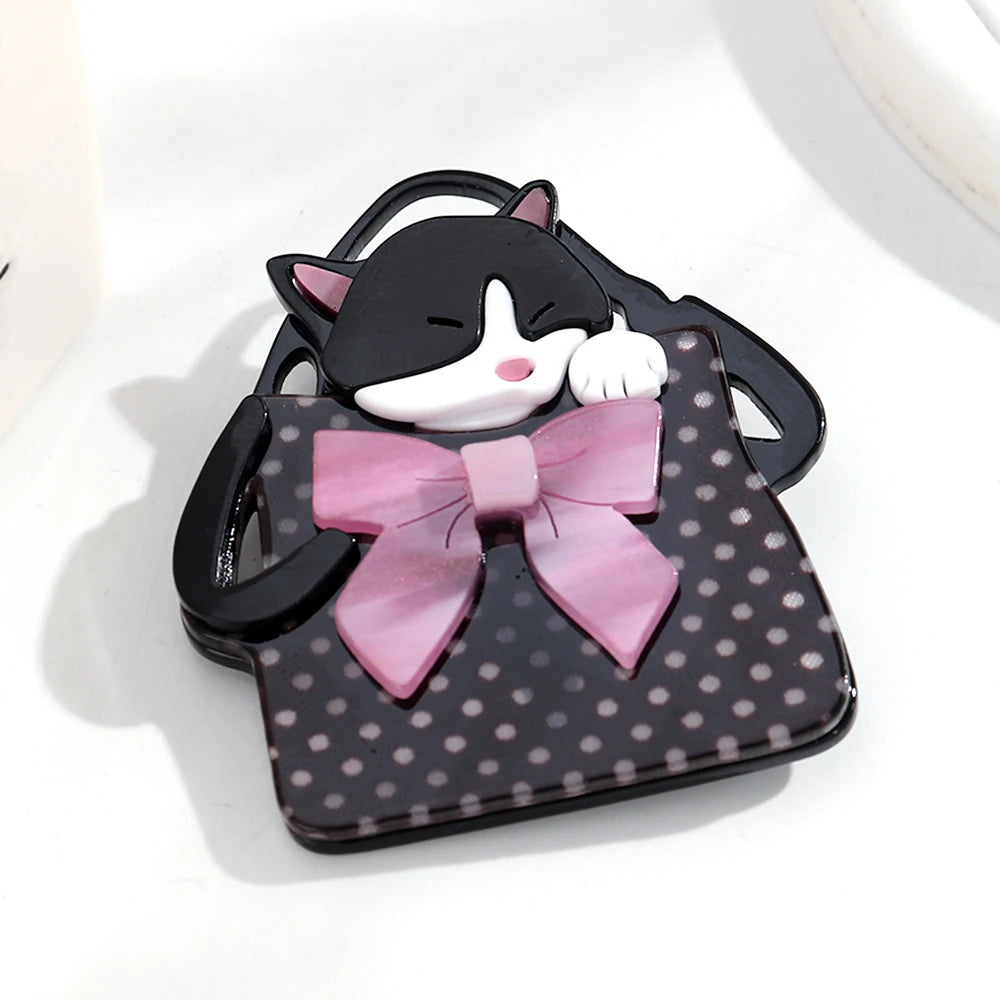Bowtique Kitty Pin - Hello Baabs