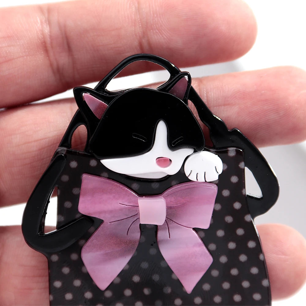 Bowtique Kitty Pin - Hello Baabs