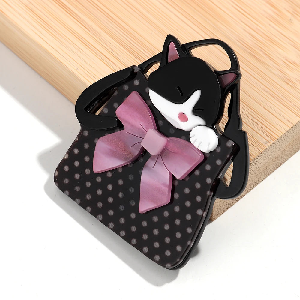 Bowtique Kitty Pin - Hello Baabs