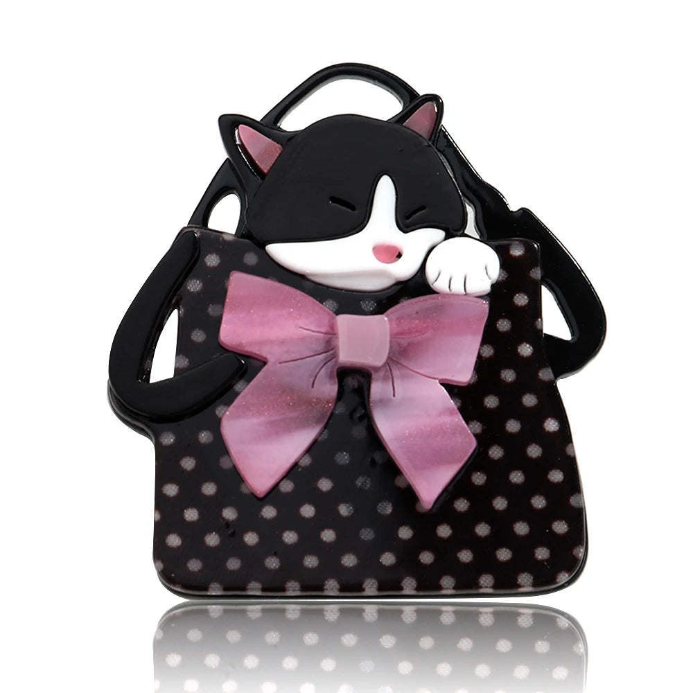 Bowtique Kitty Pin - Hello Baabs LLC 