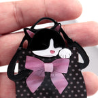 Bowtique Kitty Pin - Hello Baabs LLC 