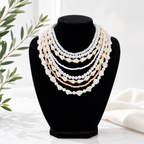 Breezy Horizon Pearl Necklace - Hello Baabs LLC 