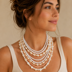 Breezy Horizon Pearl Necklace - Hello Baabs LLC 