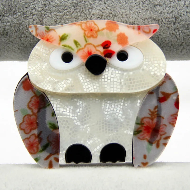 Bright-Eyed Beauty Owl Pin - 2 colors - Hello Baabs