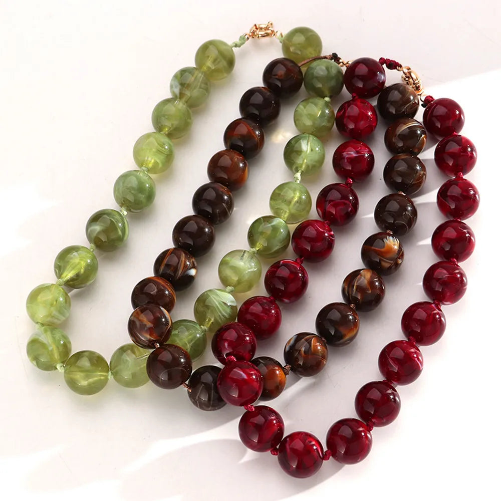 Bubble Beat Necklace - 24 colors - Hello Baabs