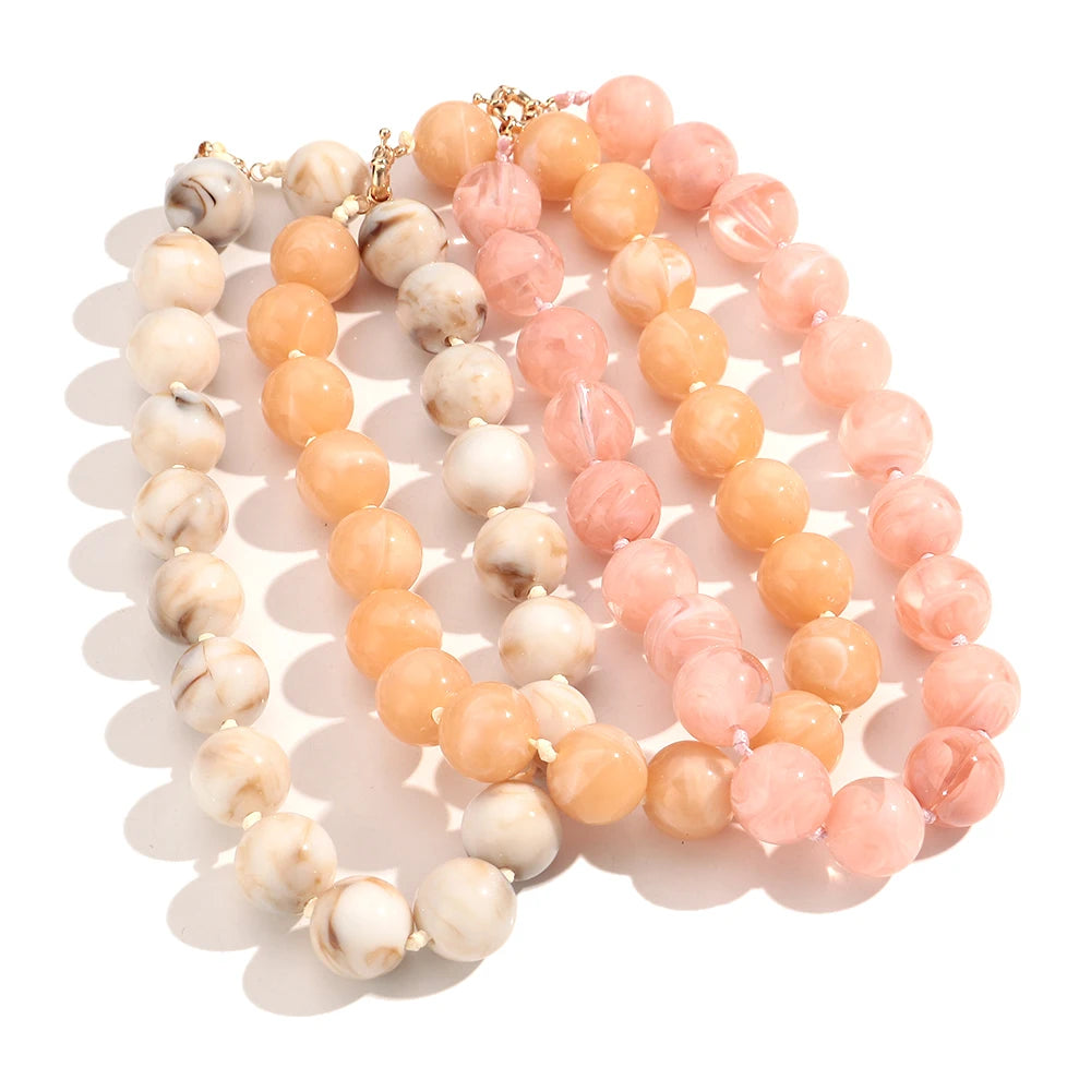 Bubble Beat Necklace - 24 colors - Hello Baabs