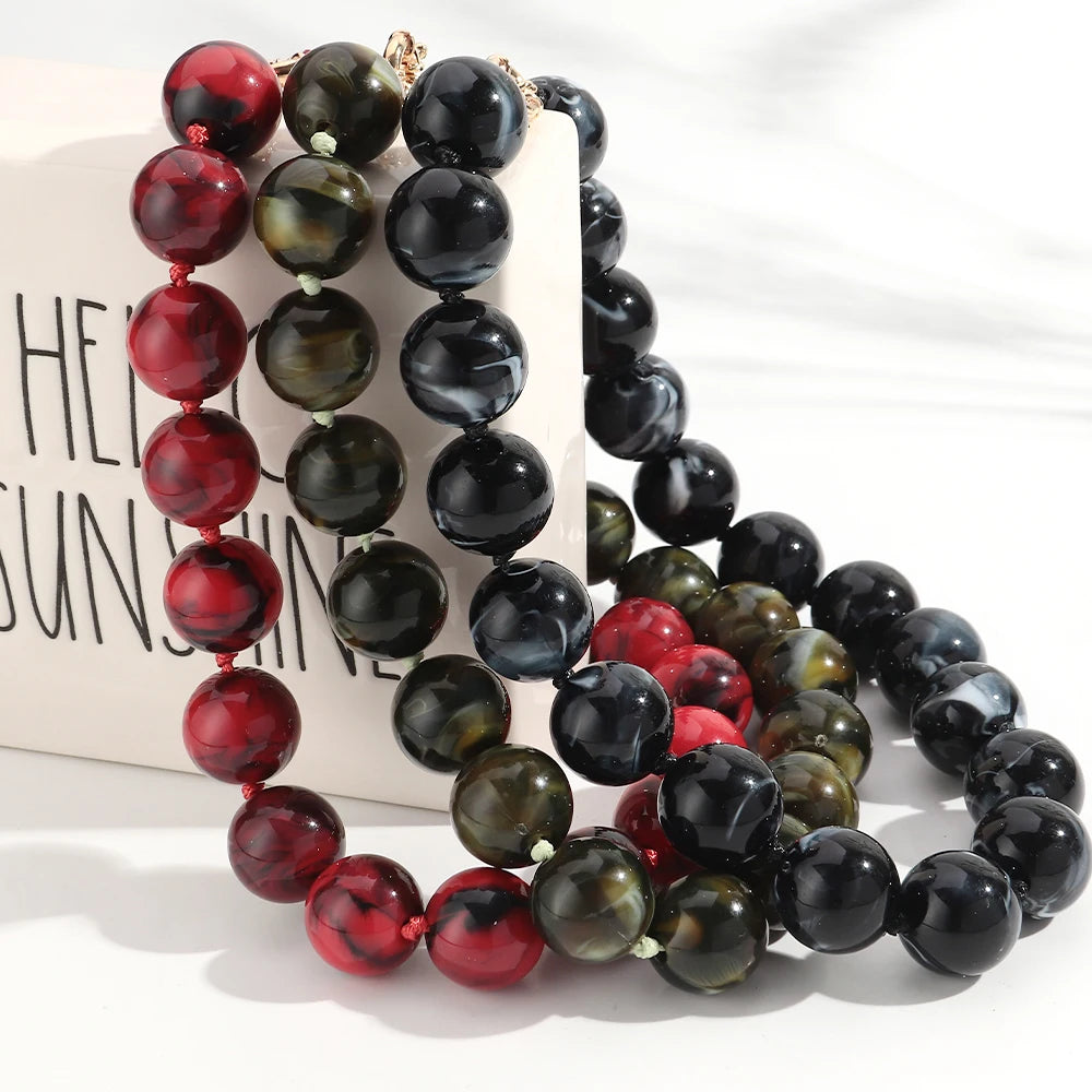 Bubble Beat Necklace - 24 colors - Hello Baabs