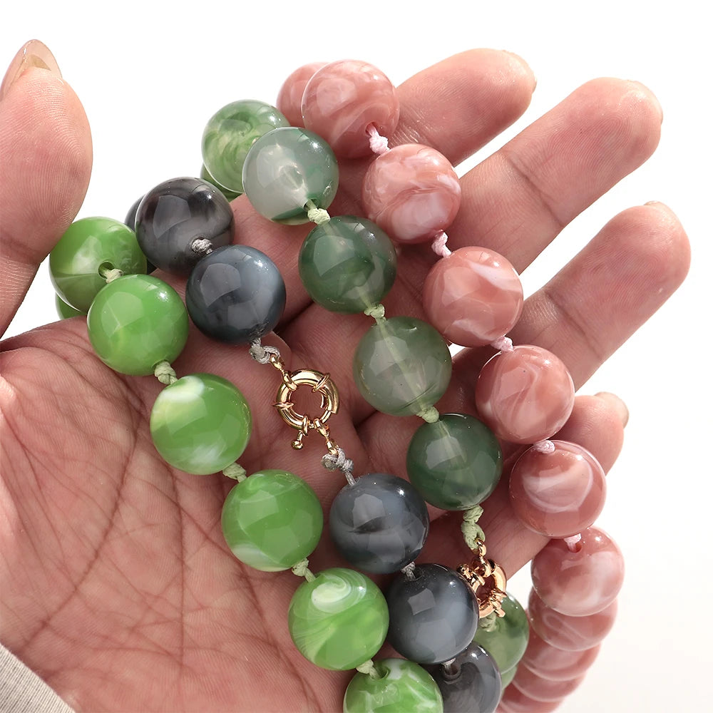 Bubble Beat Necklace - 24 colors - Hello Baabs