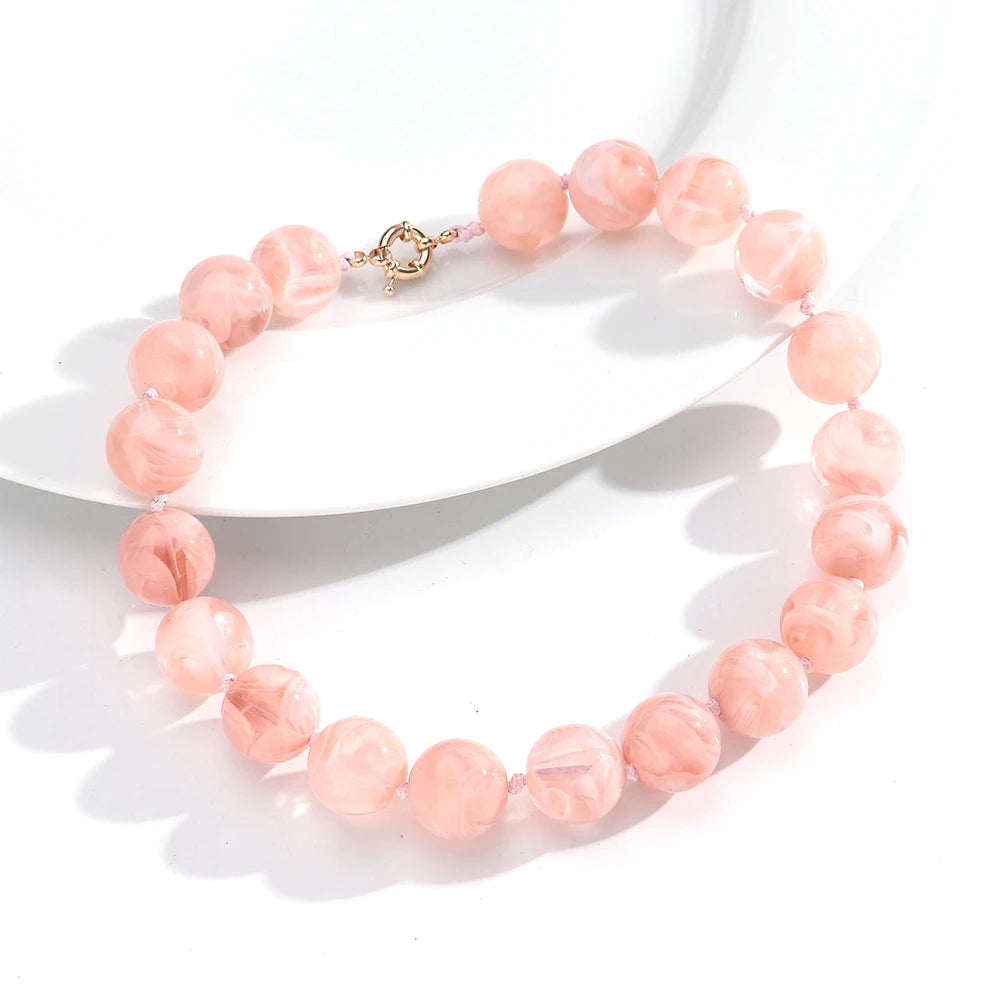 Bubble Beat Necklace - 24 colors - Hello Baabs