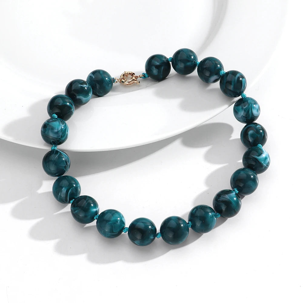 Bubble Beat Necklace - 24 colors - Hello Baabs