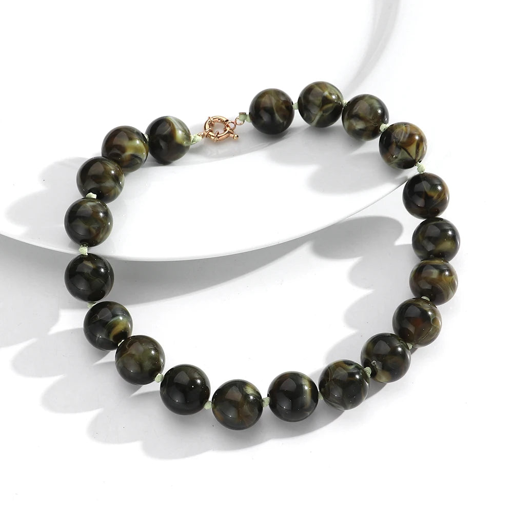 Bubble Beat Necklace - 24 colors - Hello Baabs