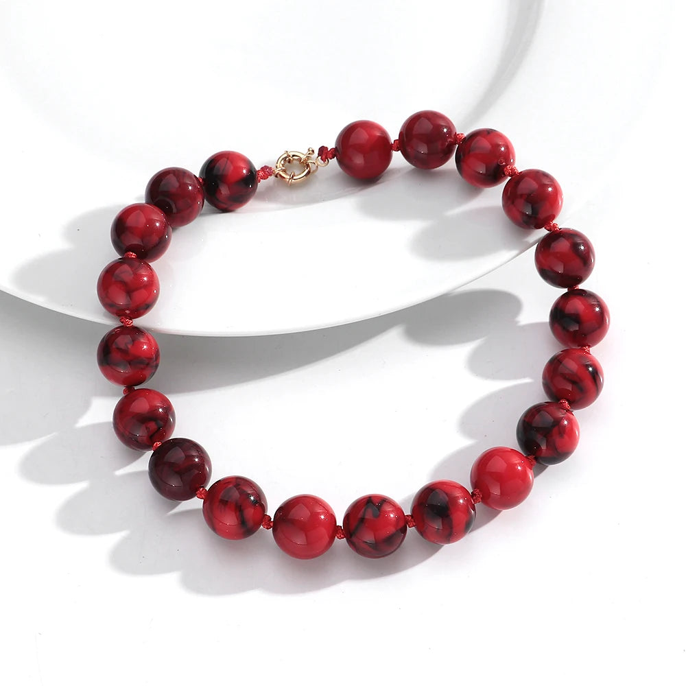 Bubble Beat Necklace - 24 colors - Hello Baabs