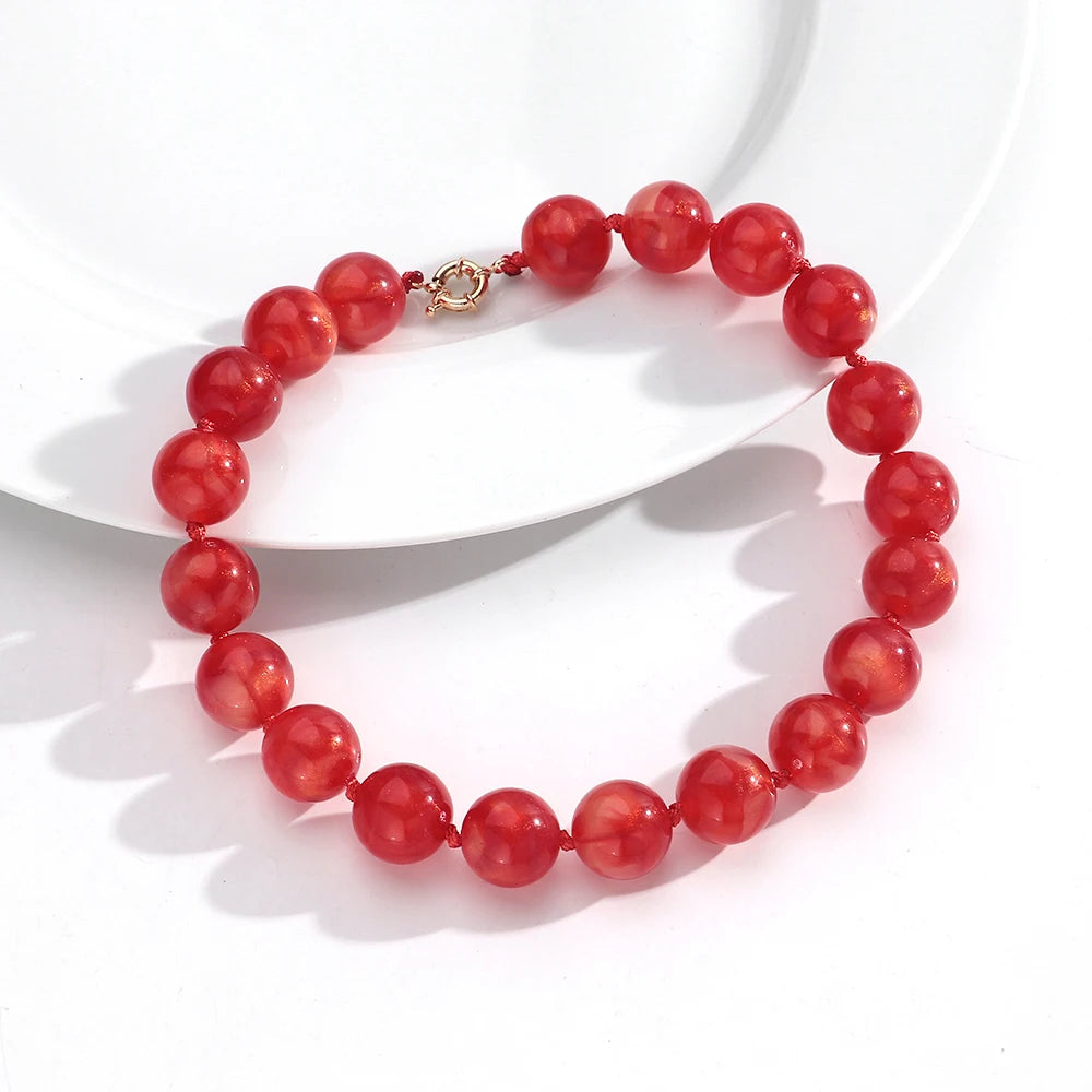 Bubble Beat Necklace - 24 colors - Hello Baabs