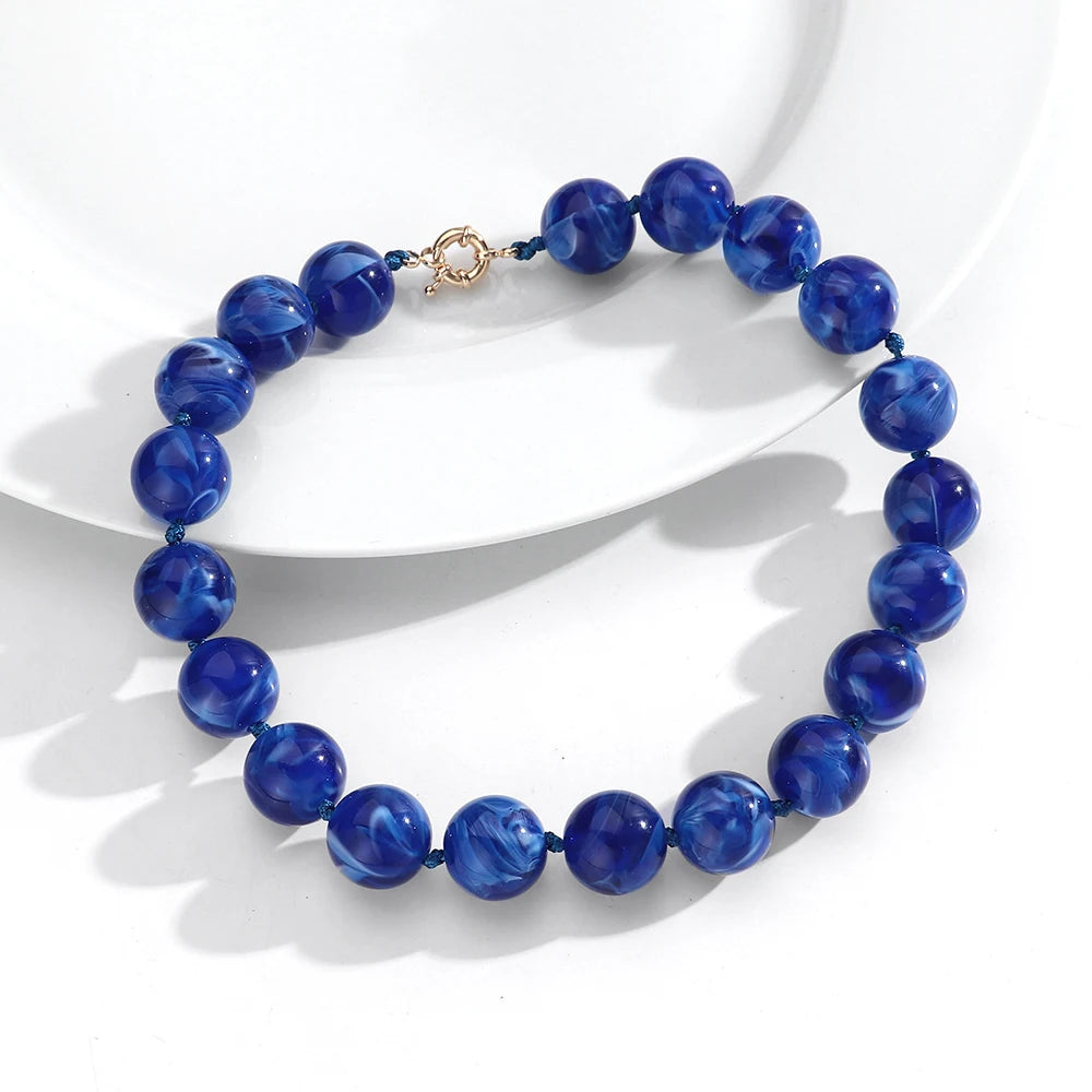 Bubble Beat Necklace - 24 colors - Hello Baabs