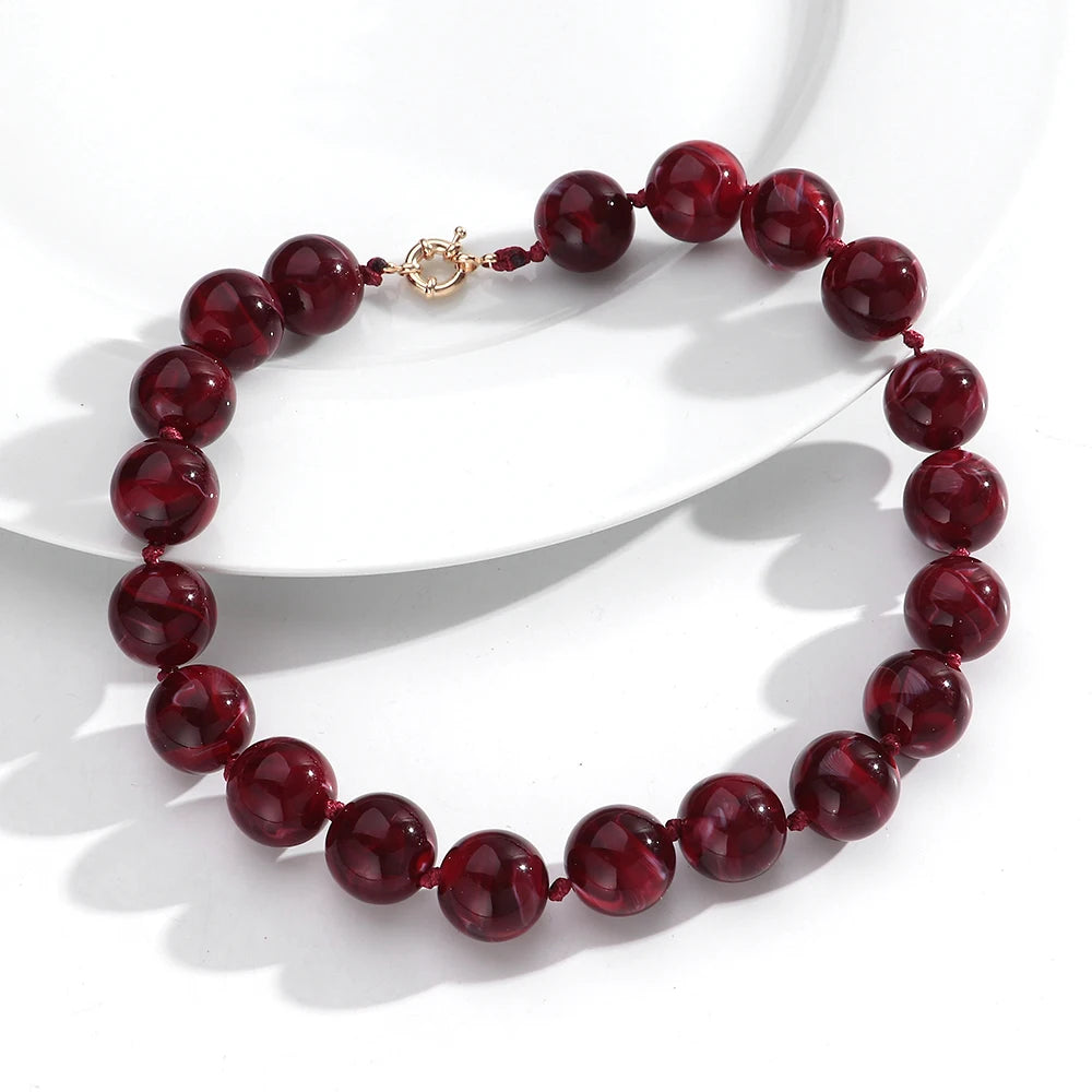 Bubble Beat Necklace - 24 colors - Hello Baabs