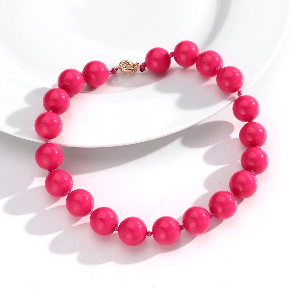 Bubble Beat Necklace - 24 colors - Hello Baabs