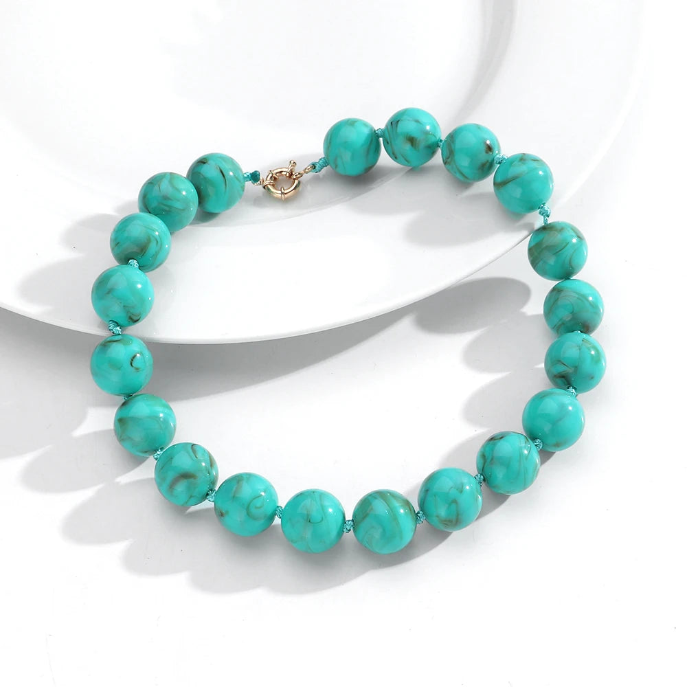 Bubble Beat Necklace - 24 colors - Hello Baabs