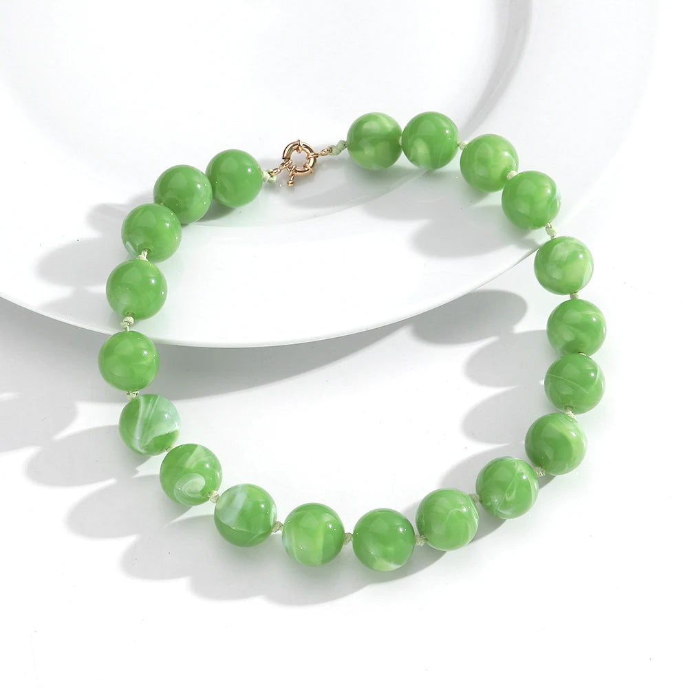 Bubble Beat Necklace - 24 colors - Hello Baabs