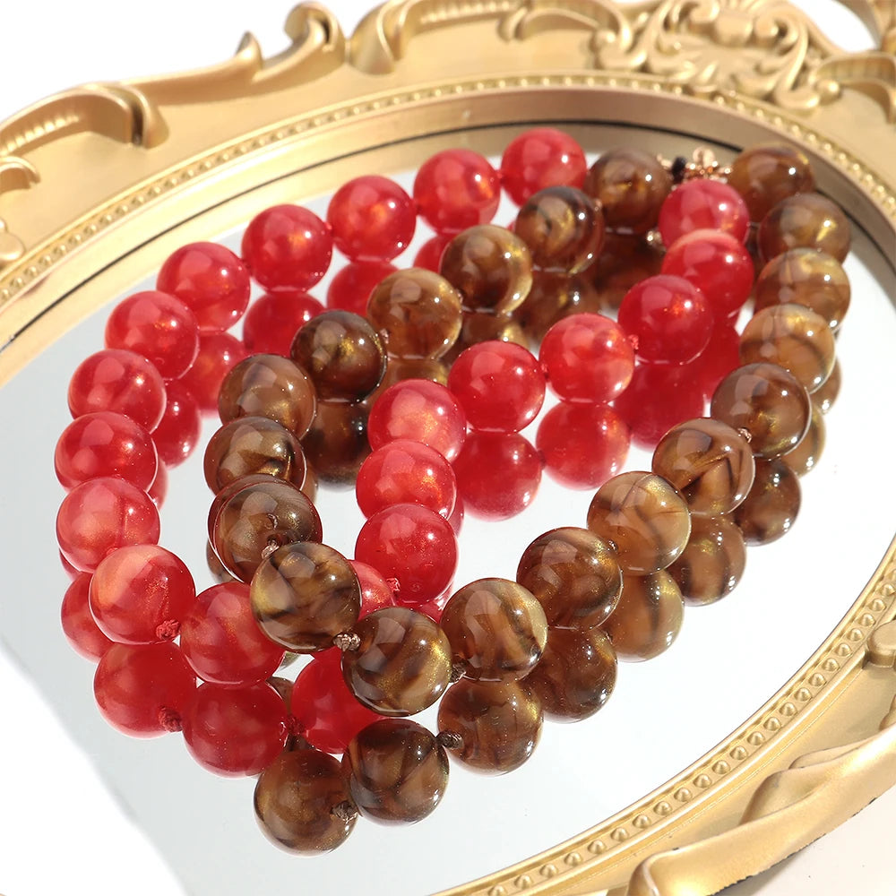 Bubble Beat Necklace - 24 colors - Hello Baabs LLC 