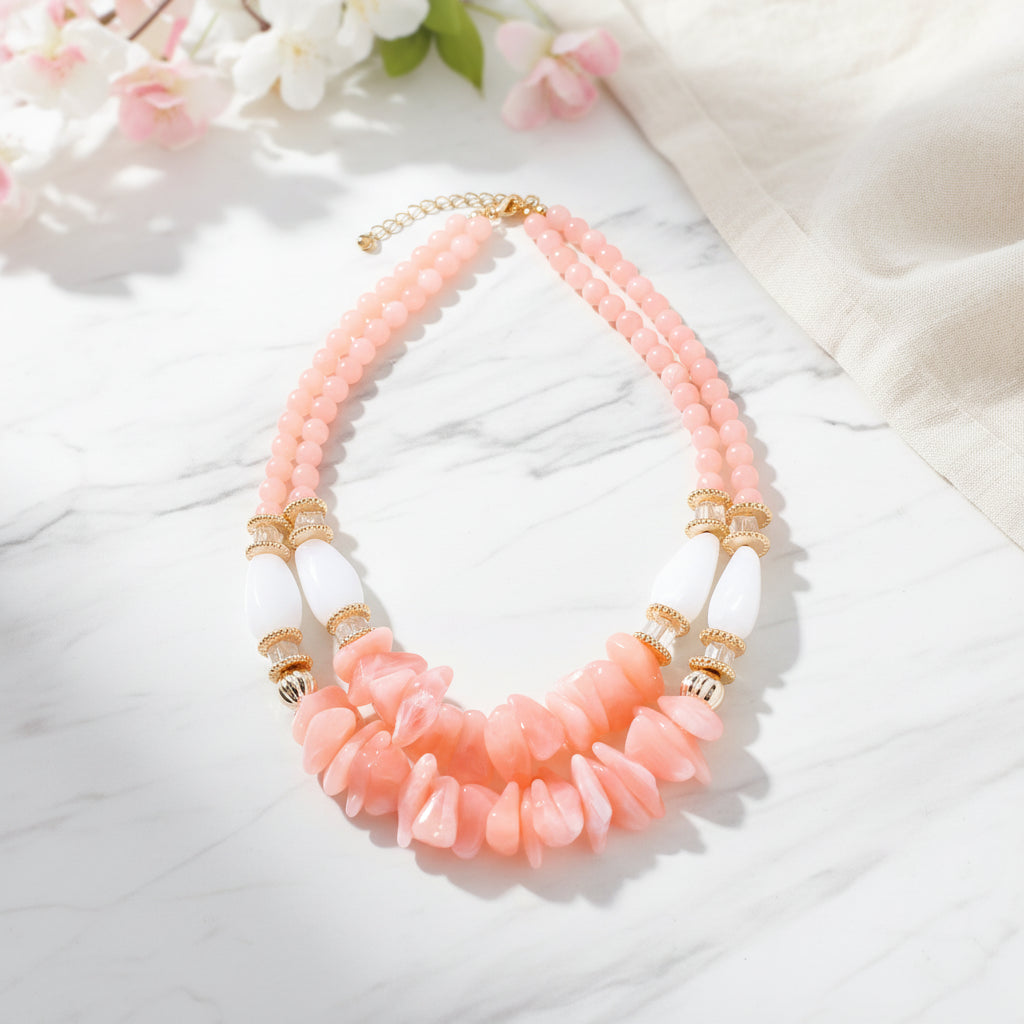 Bubblegum Bliss Necklace - Hello Baabs