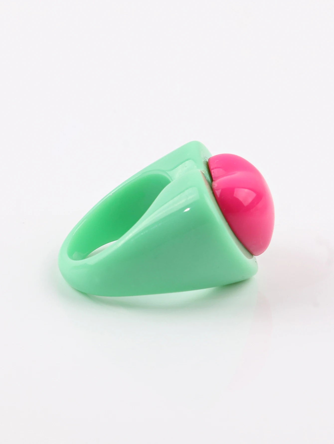 Bubblegum Heart Ring (size 8 and 9) - 3 colors - hello baabs 