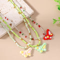 Butterfly Kisses 3pc Necklace Set - Hello Baabs LLC 