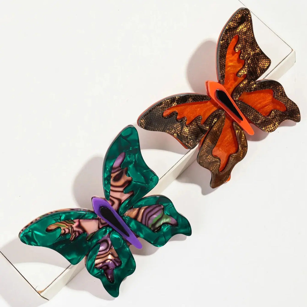 Butterfly Kisses Pin - 2 colors - Hello Baabs