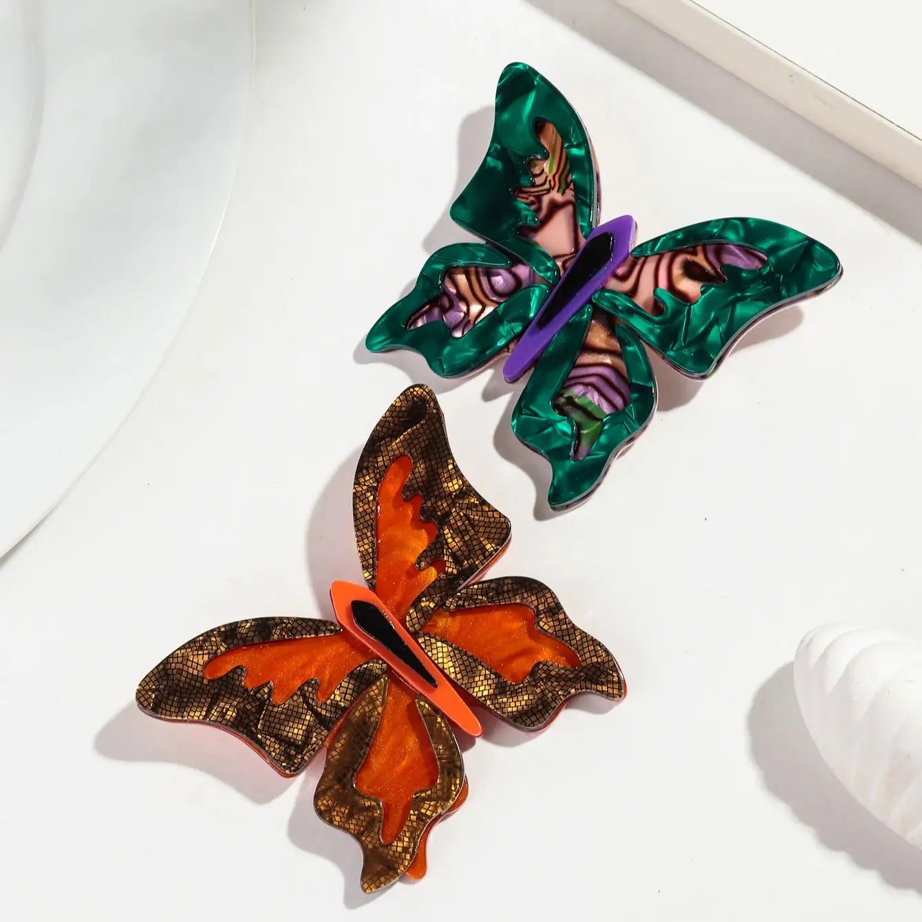 Butterfly Kisses Pin - 2 colors - Hello Baabs