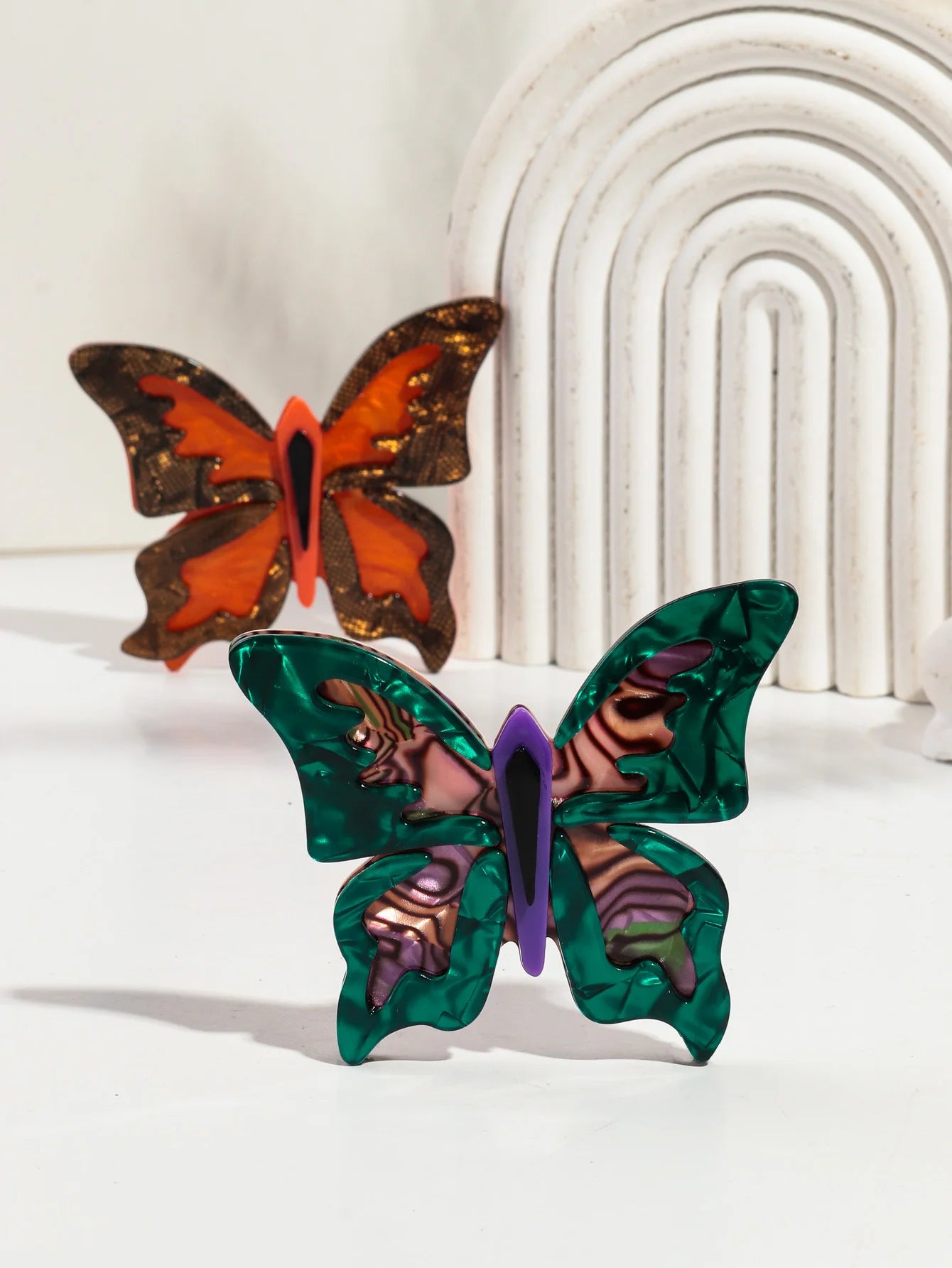 Butterfly Kisses Pin - 2 colors - Hello Baabs