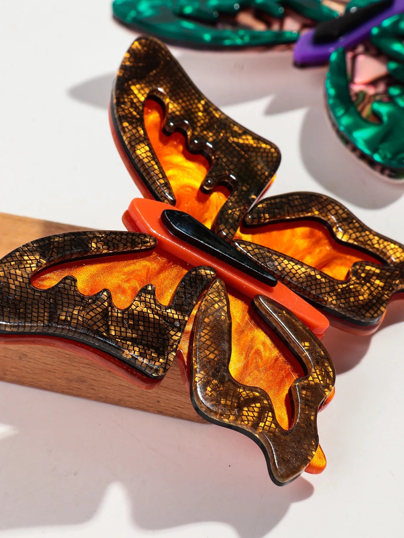 Butterfly Kisses Pin - 2 colors - hello baabs 