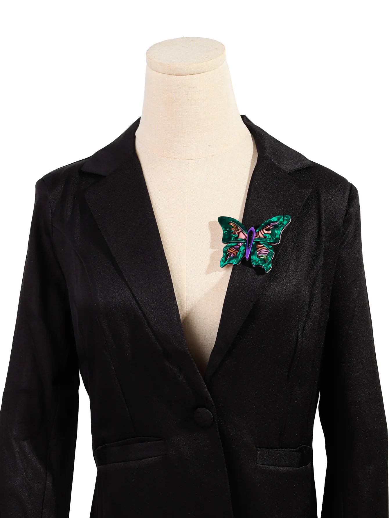 Butterfly Kisses Pin - 2 colors - hello baabs 