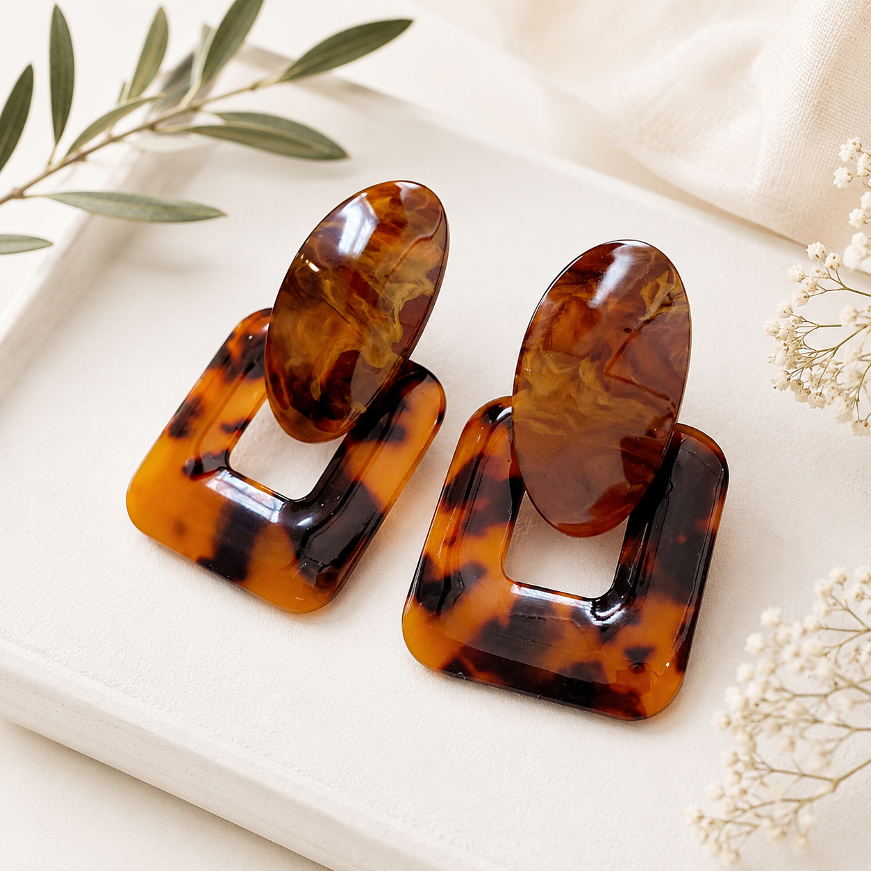 Café Couture Earrings - Hello Baabs