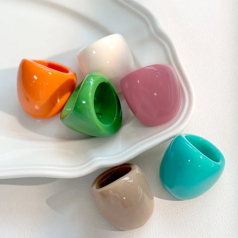 Candy Chic Ring (size 8) - 6 colors - hello baabs 