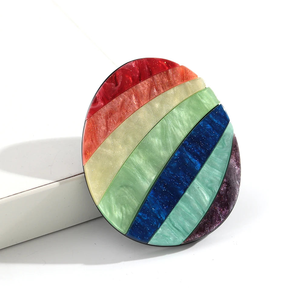 Candy Cloud Oval Pin - Hello Baabs