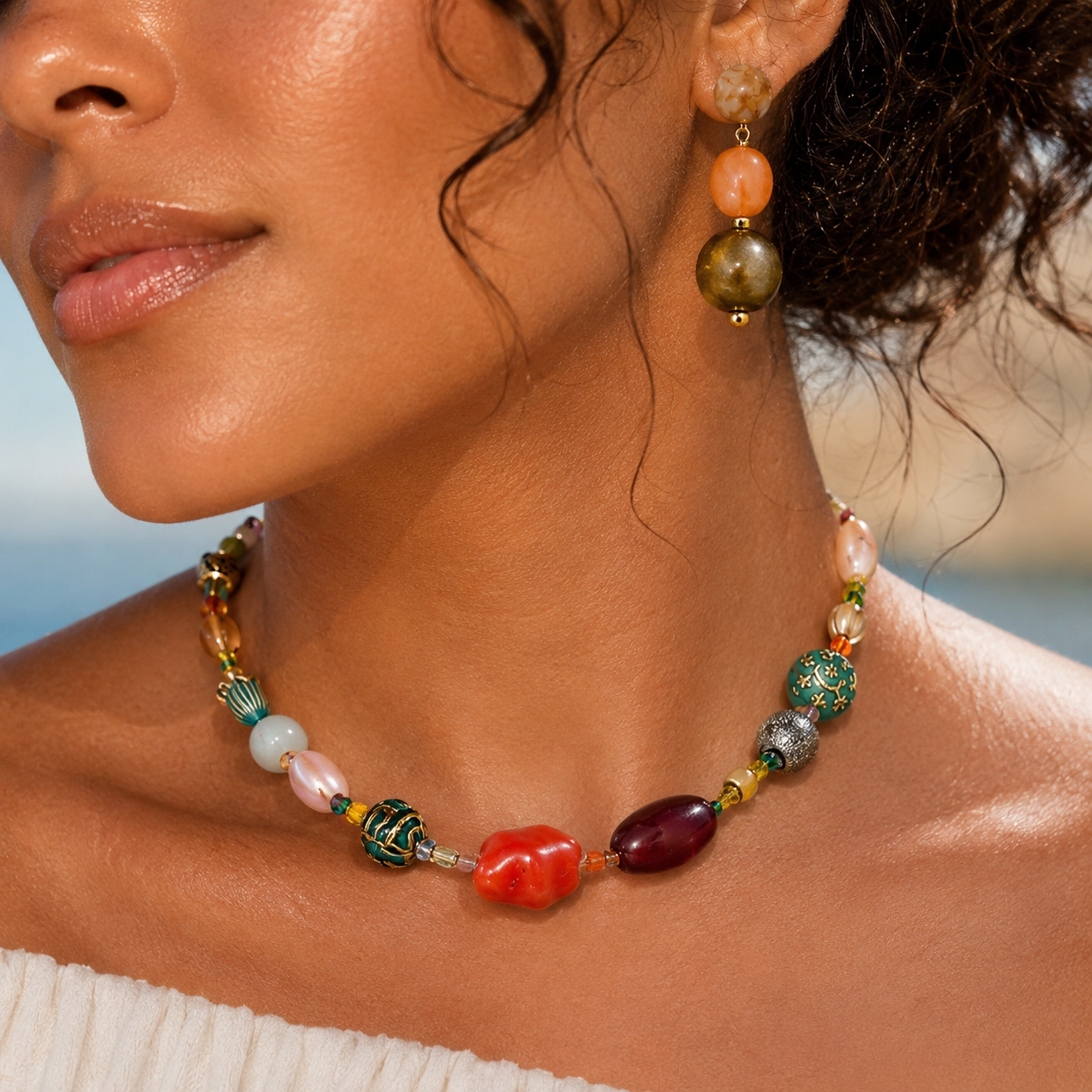 Candy Cosmos Choker - Hello Baabs