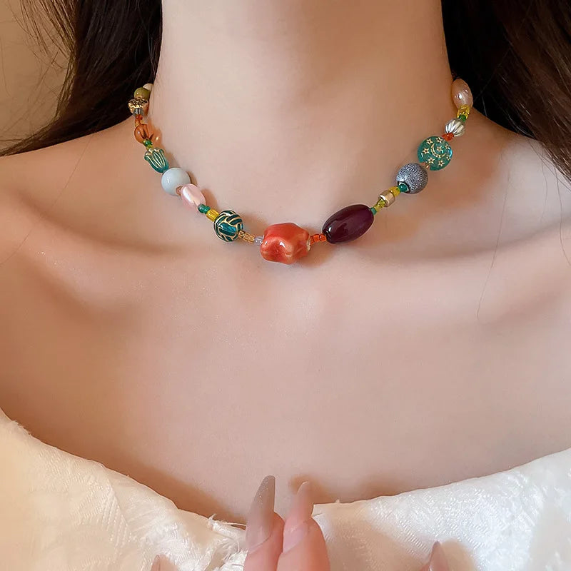 Candy Cosmos Choker - Hello Baabs LLC 