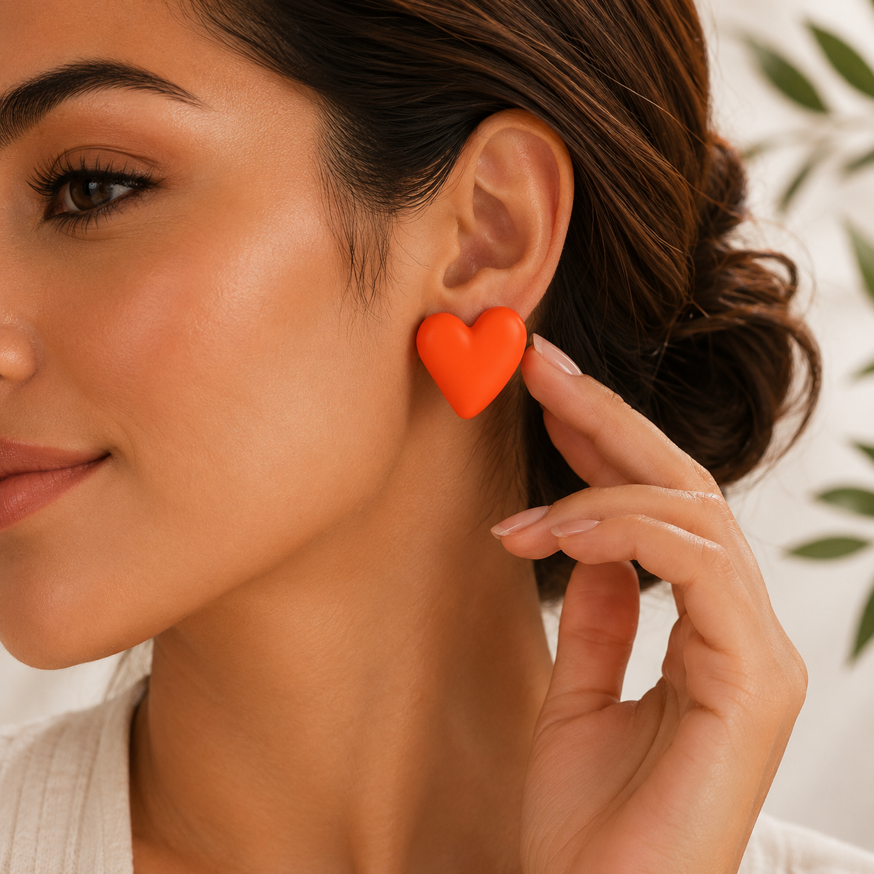 Candy Crush Heart Earrings - 10 color variants - Hello Baabs
