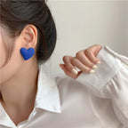 Candy Crush Heart Earrings - 10 color variants - hello baabs 