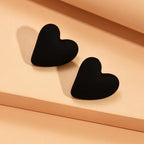 Candy Crush Heart Earrings - 10 color variants - hello baabs 