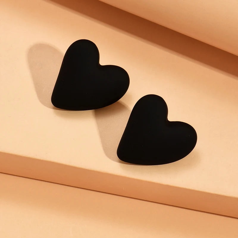Candy Crush Heart Earrings - 10 color variants - hello baabs 