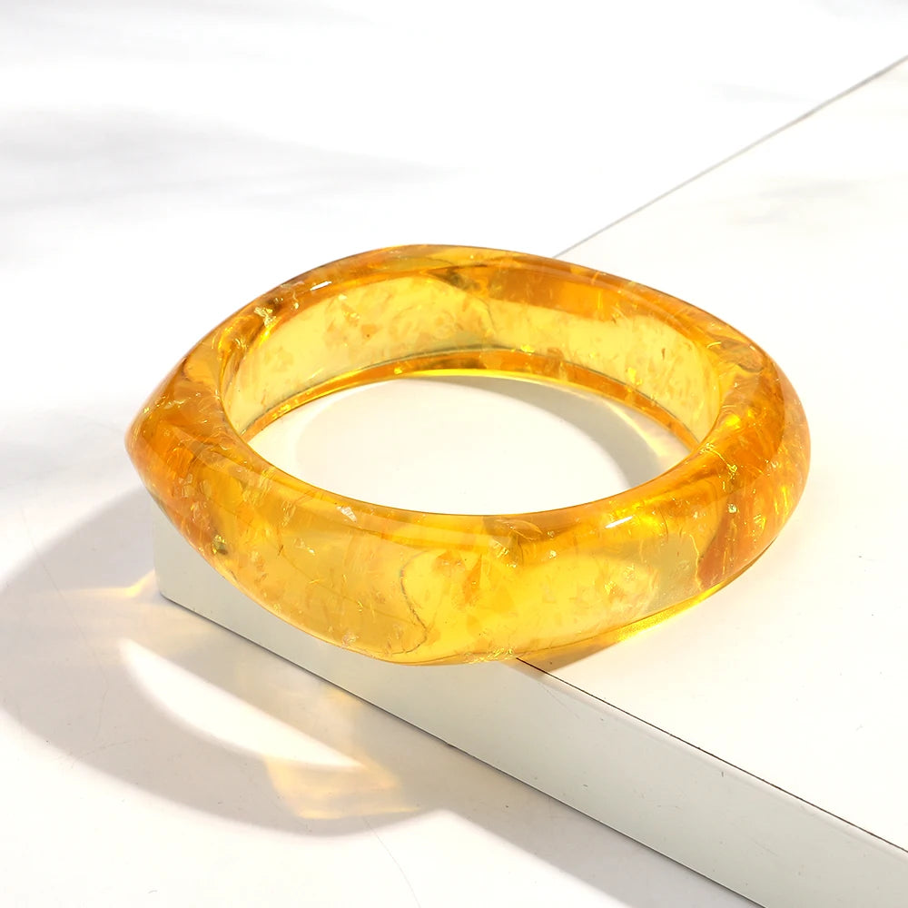 Candy Prism Bangle (2.60" diameter) - 6 colors - Hello Baabs LLC 