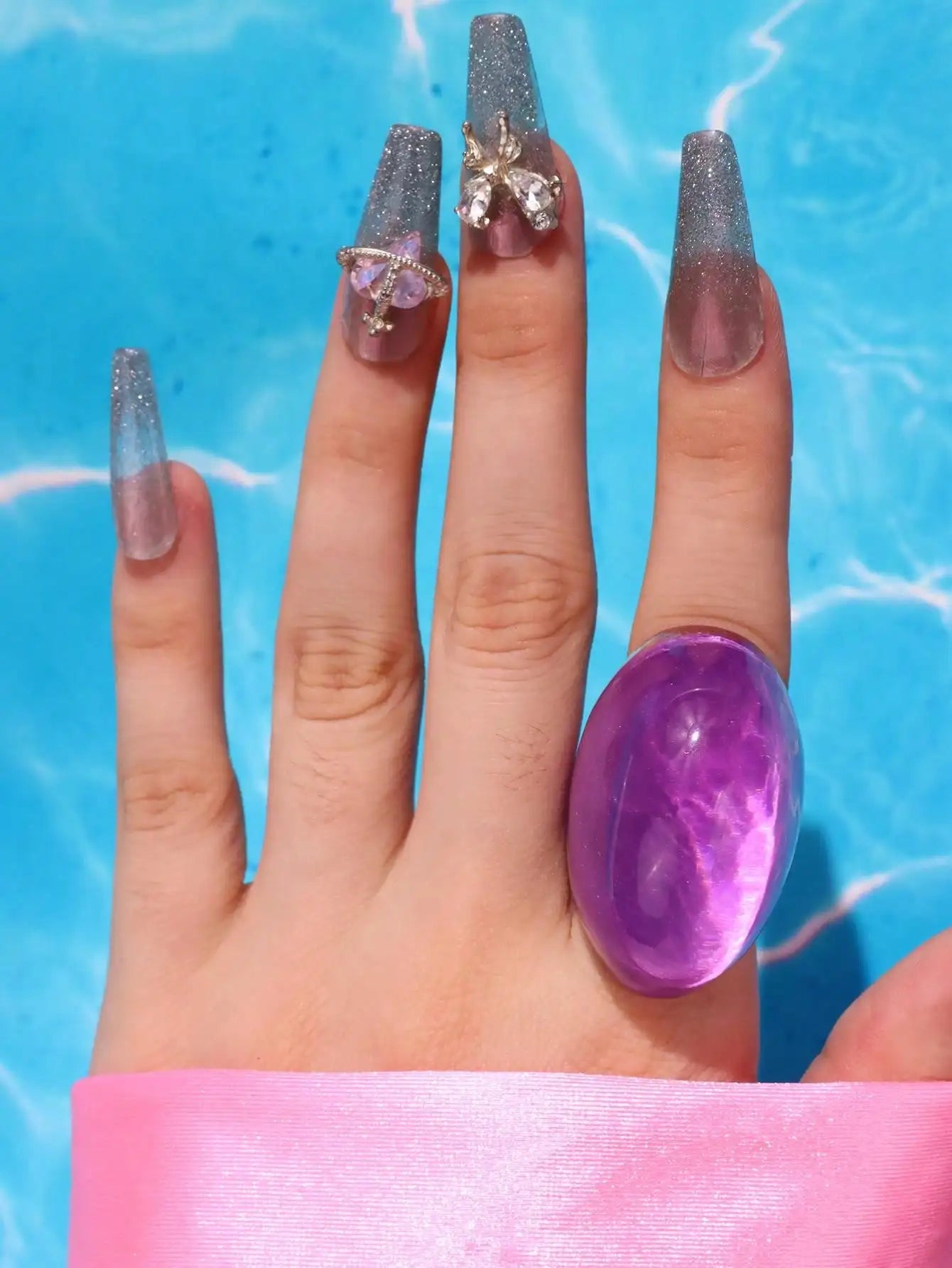 Candy Spectrum Ring (size 10) - 6 colors - Hello Baabs LLC 