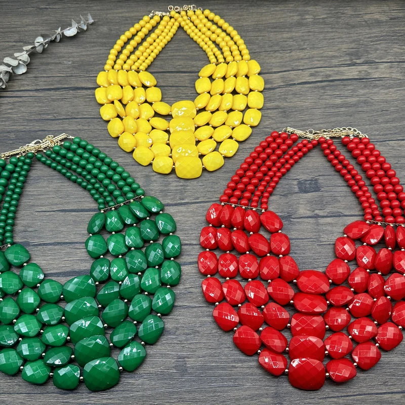 Cascade Queen Necklace - 8 colors - hello baabs 