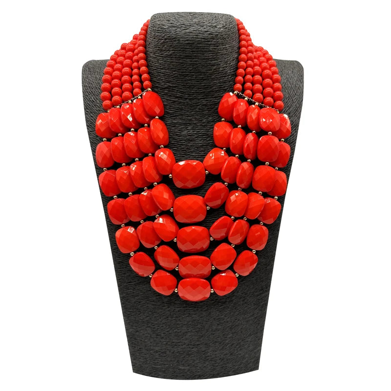 Cascade Queen Necklace - 8 colors - hello baabs 